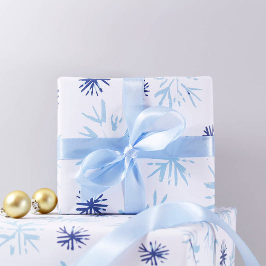 Christmas Snowflake wrapping paper